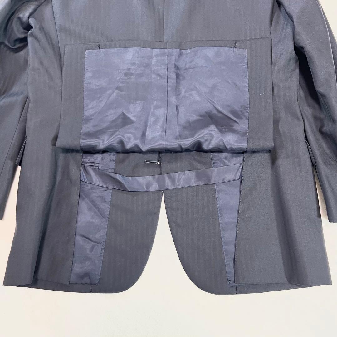 【極美品】ブルックスブラザーズ カノニコ ストライプスーツ ネイビー 32W