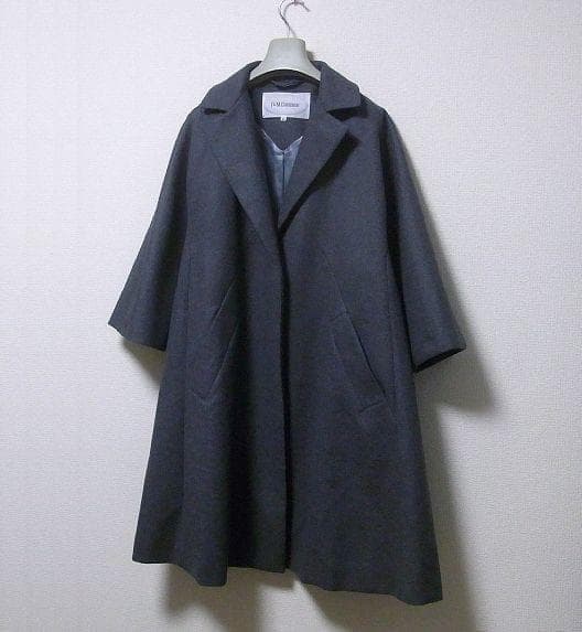 ドゥーズィエムクラス J&M DAVIDSON フレア Aライン ウール コート