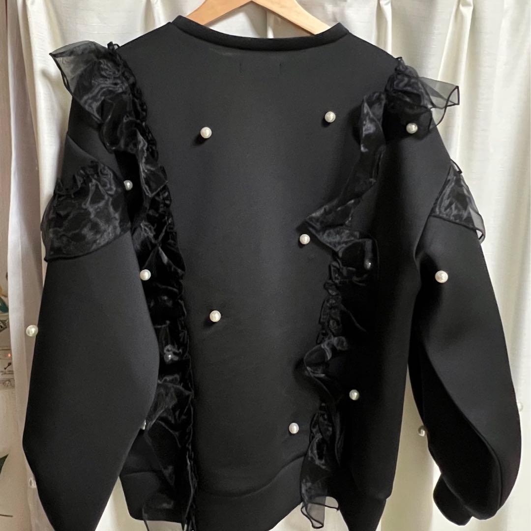 【値下げ◎】MARRY ME BABY PEAL TULLE TOPS