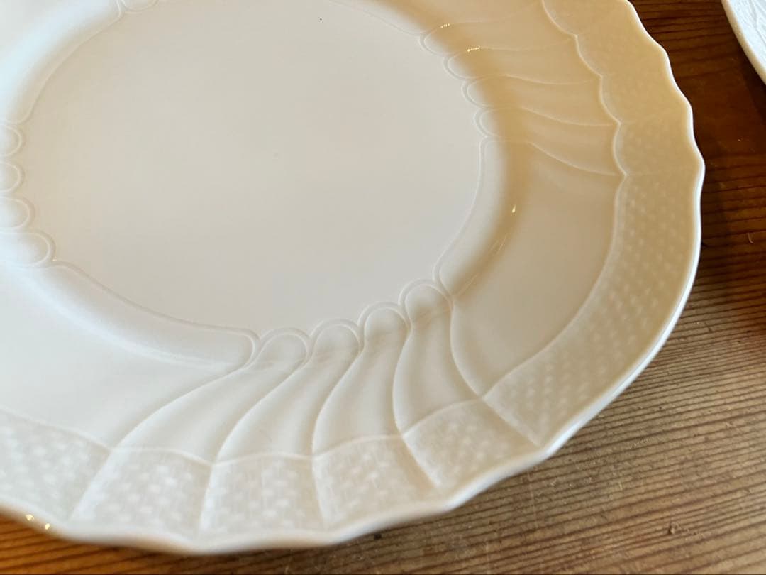 ジノリベッキオホワイト　20デザートプレート×6