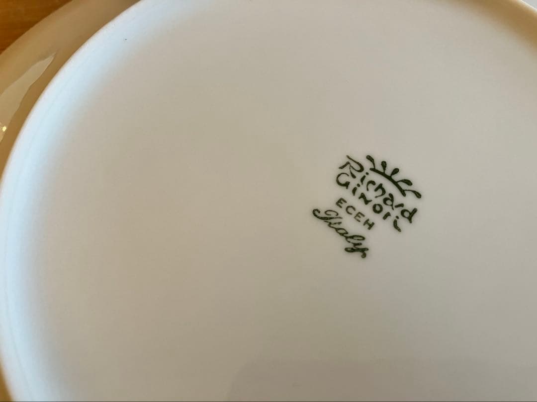 ジノリベッキオホワイト　20デザートプレート×6