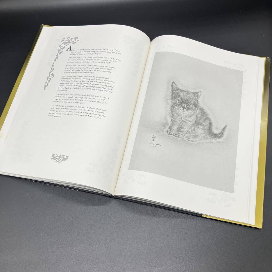 藤田嗣治　画集　猫の本 A Book of Cats　1987年　20点掲載