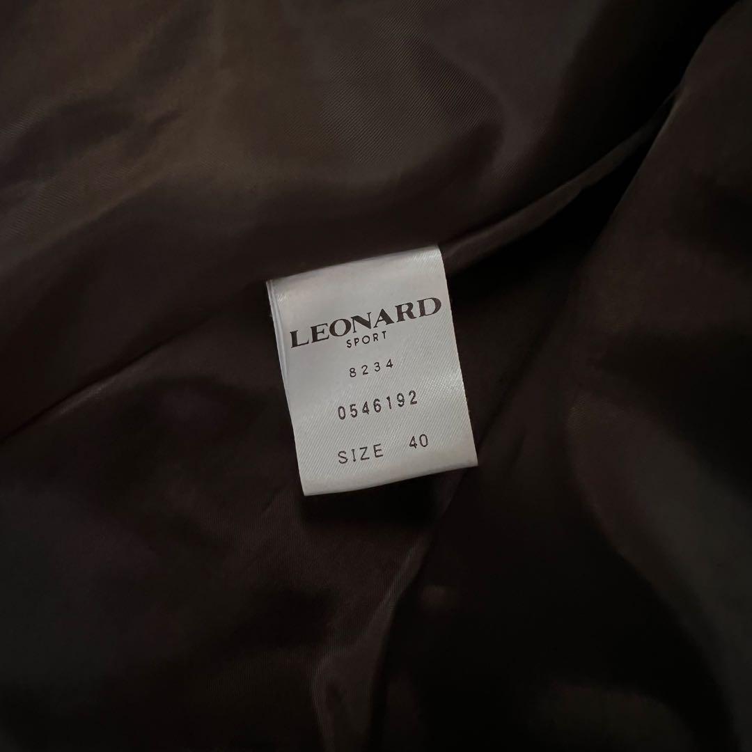 専用です。美品　レオナール LEONARD SPORT ブラウン スウェード