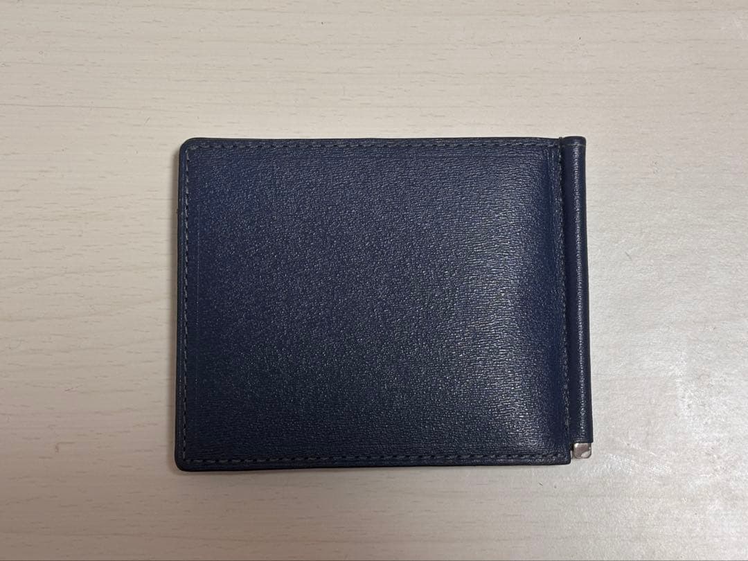 TAKEO KIKUCHI ネイビー マネークリップ