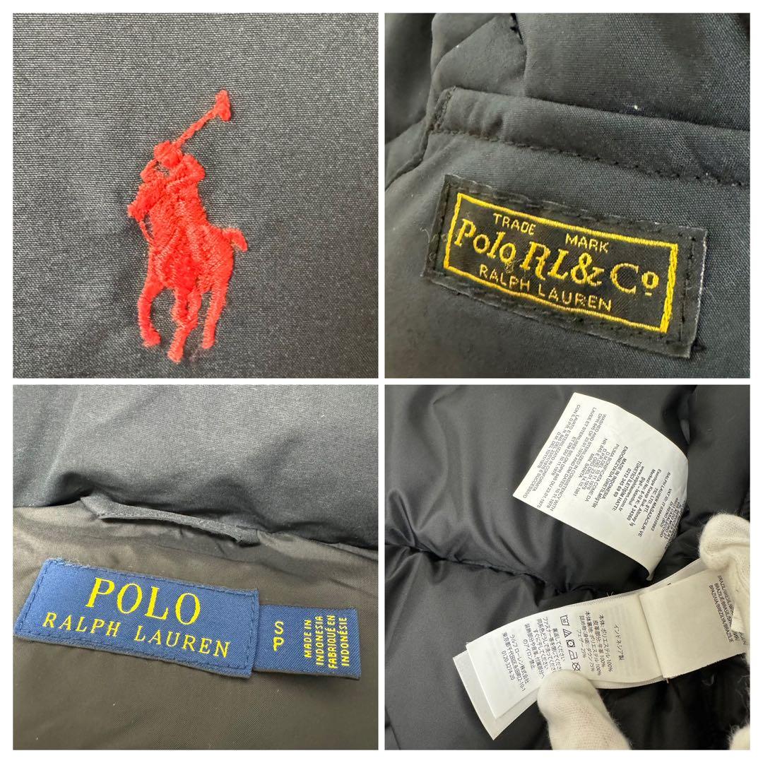 【レディース】【新品同様】サイズS ポロ　ラルフローレン ダウンベスト