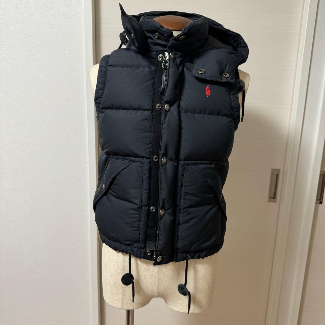 【レディース】【新品同様】サイズS ポロ　ラルフローレン ダウンベスト