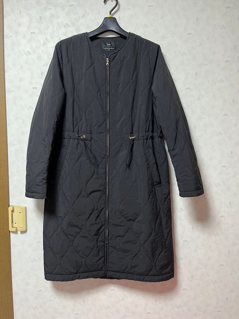 中綿ロングパディングアウター＊黒38サイズ