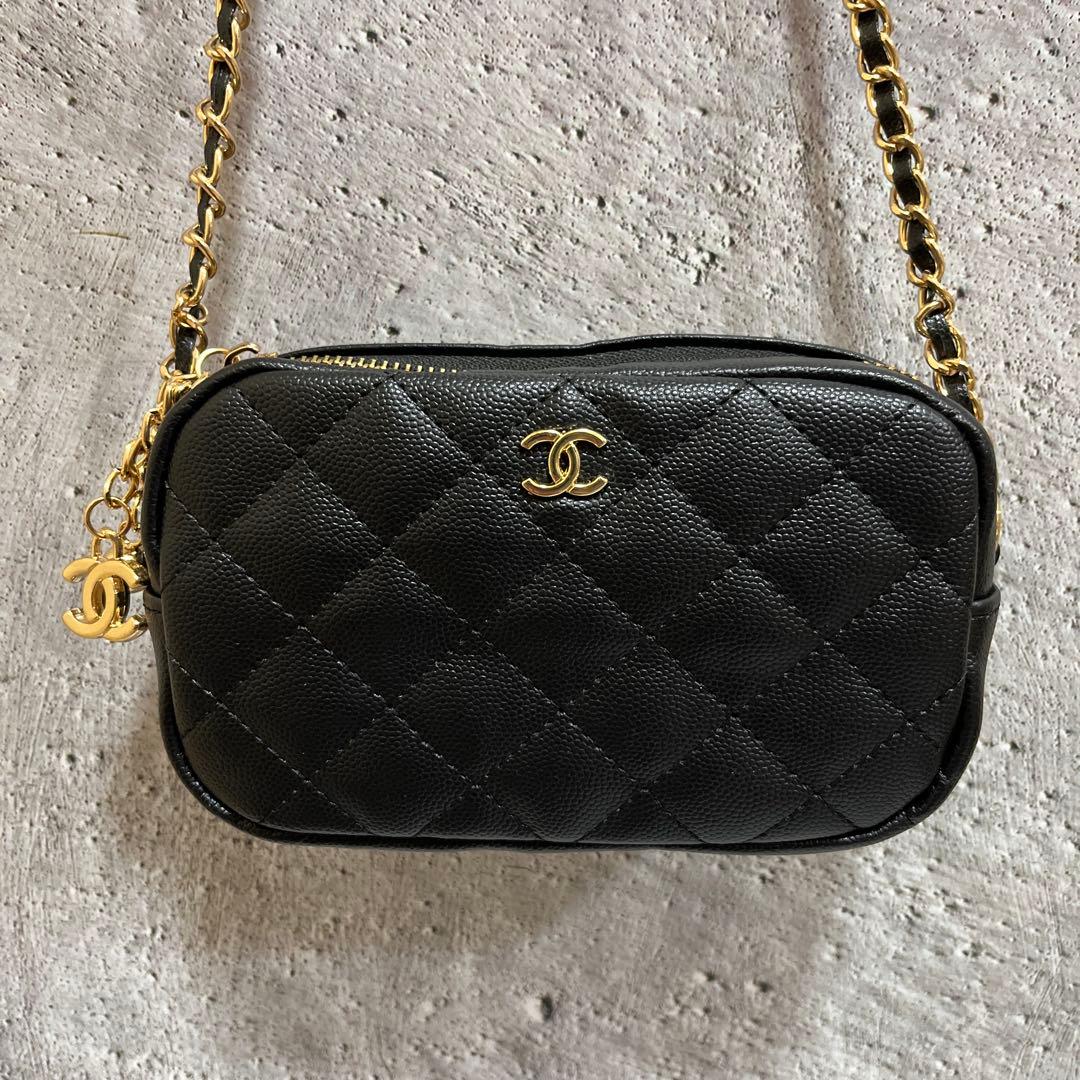 CHANEL キルティング チェーン ショルダーバッグ