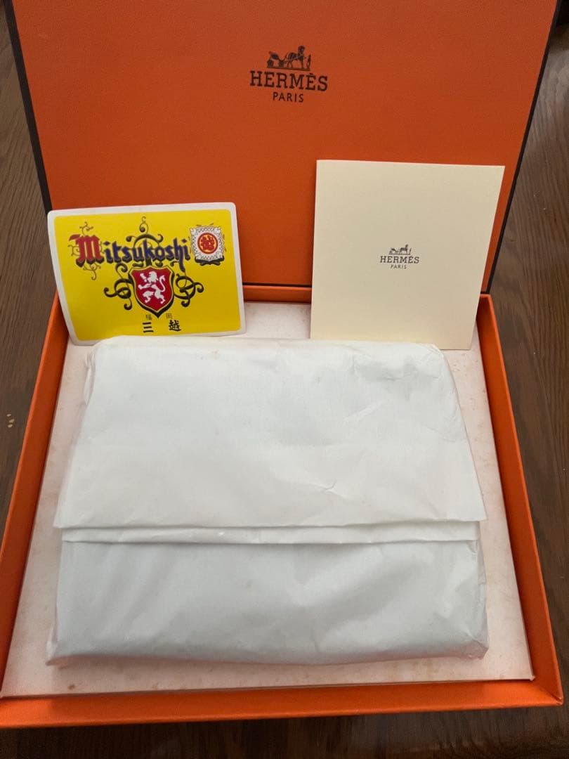 未使用　エルメス　シェーヌダンクルスクエアプレート皿