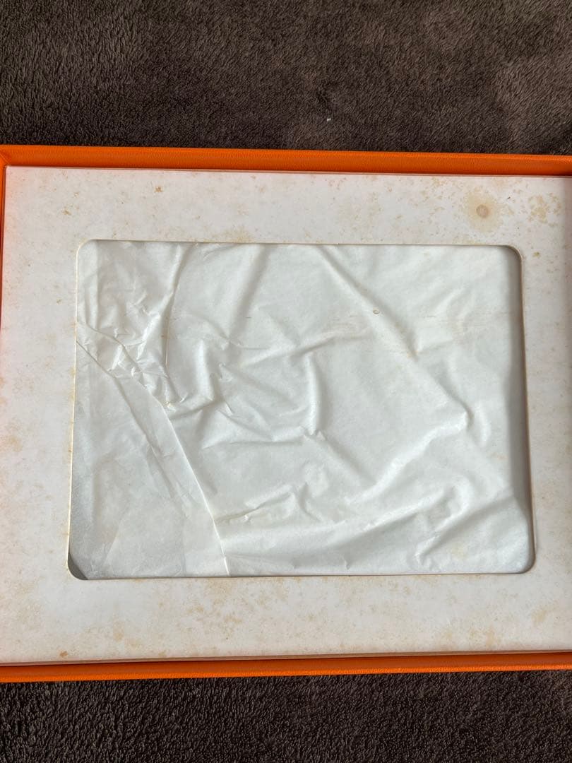 未使用　エルメス　シェーヌダンクルスクエアプレート皿