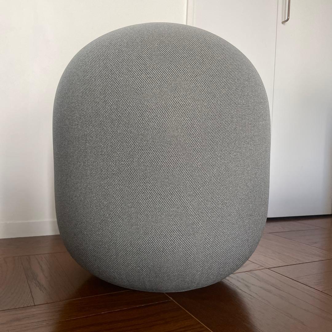 MALLOW Knit バランスボール グレー 45cm オーバル型