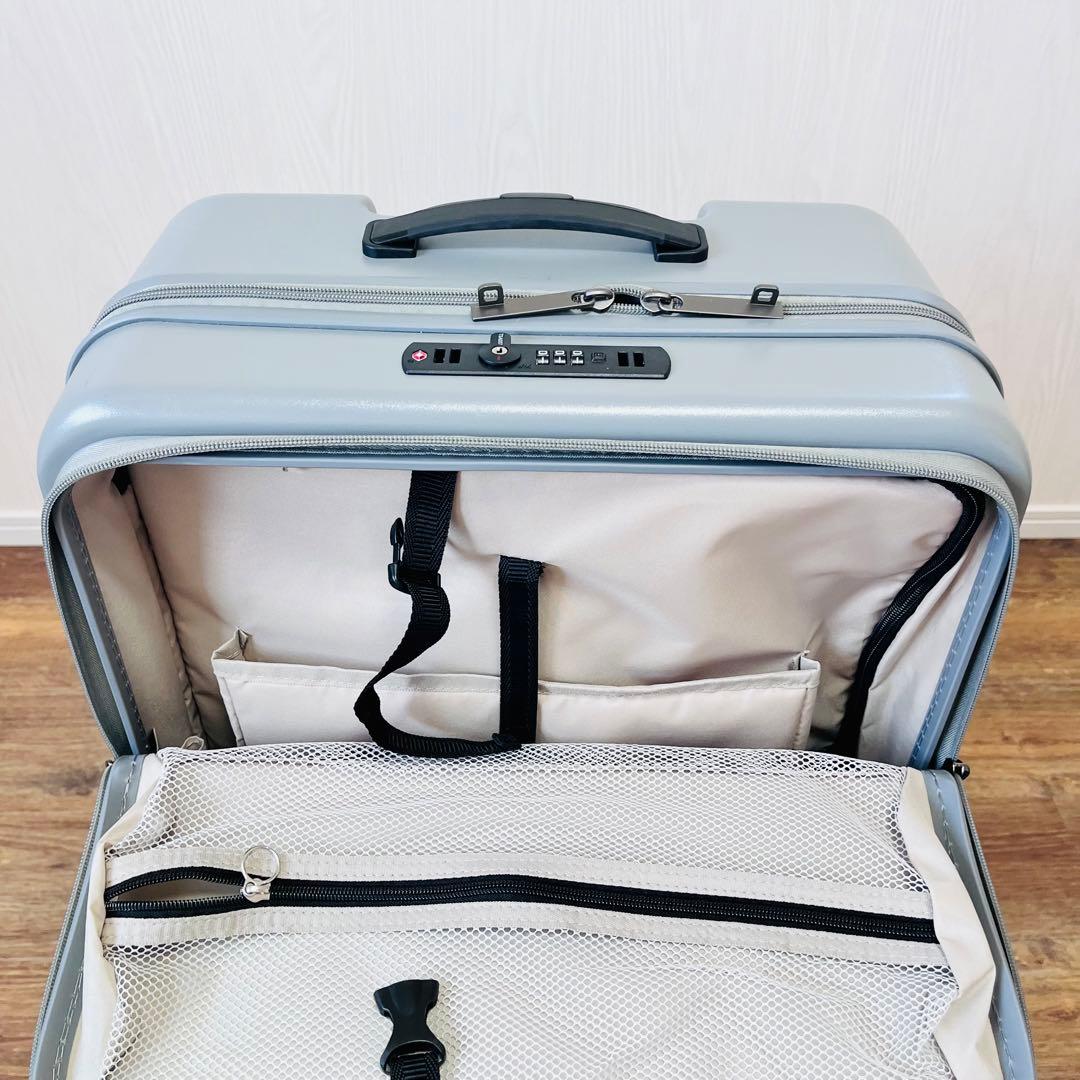 こぶメタル Oltimo スーツケース フロントオープン