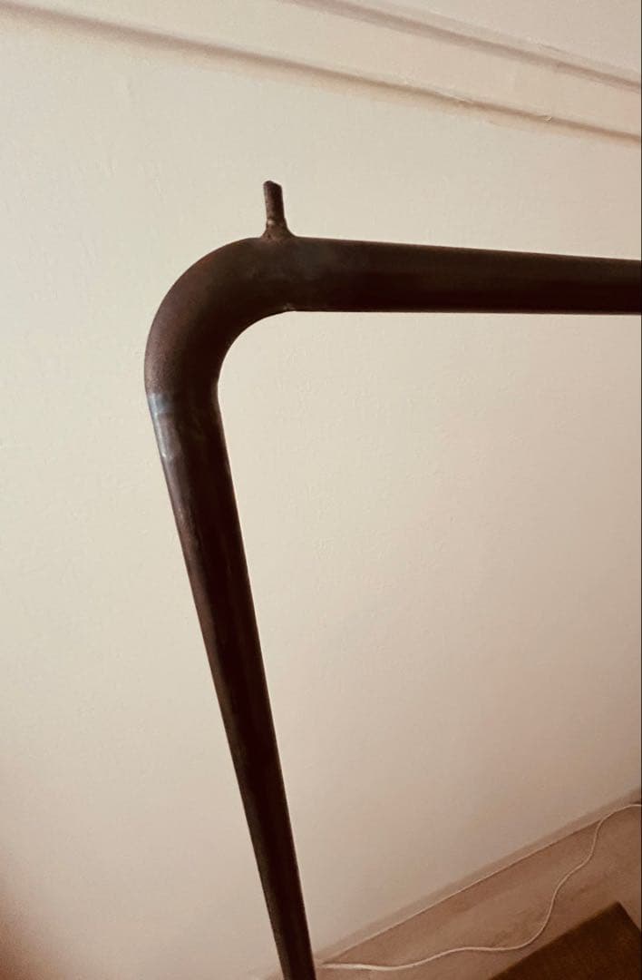 W standard アイアンハンガーラック 幅80センチ