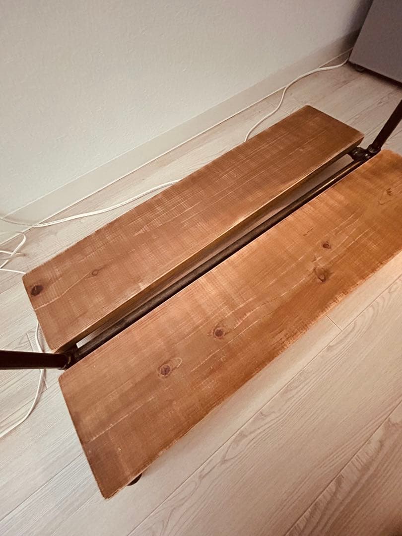 W standard アイアンハンガーラック 幅80センチ