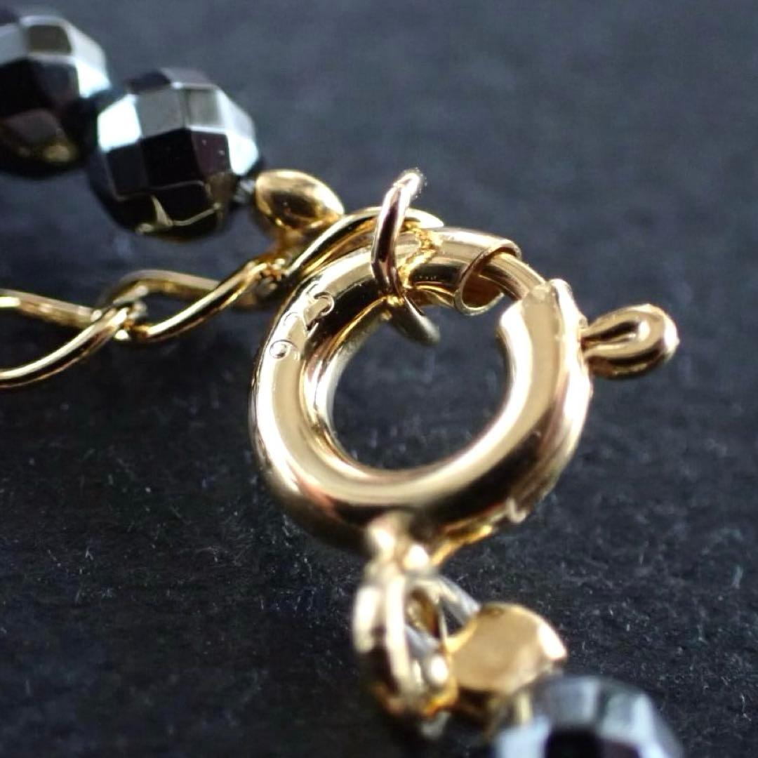 南洋黒蝶真珠 ネックレス SV925 ヘマタイト 9mmブラックパールネックレス