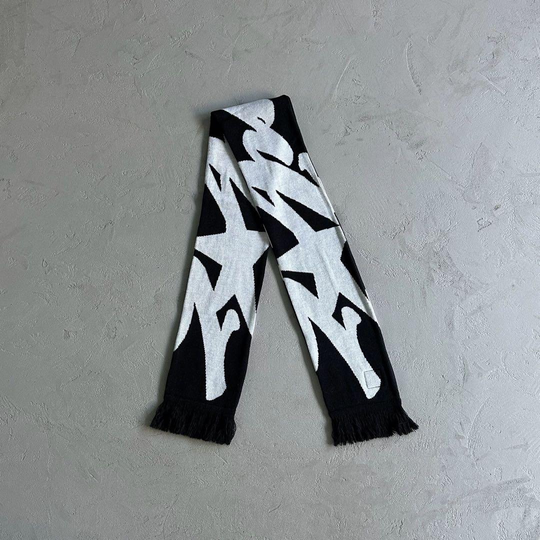 corteiz ブラック マフラー ホシ