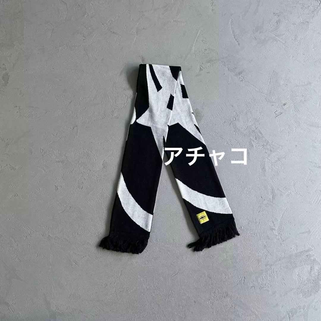 corteiz ブラック マフラー ホシ