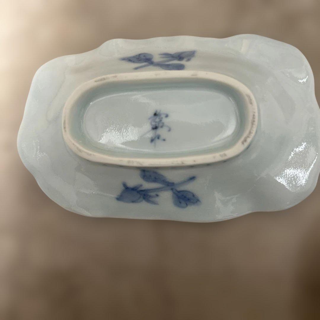 うつわ藍水　薔薇の花の小皿　5枚