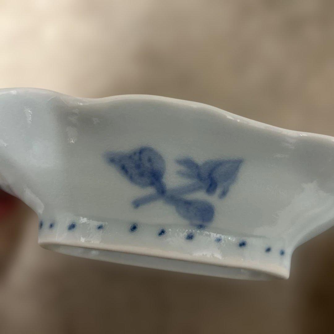 うつわ藍水　薔薇の花の小皿　5枚