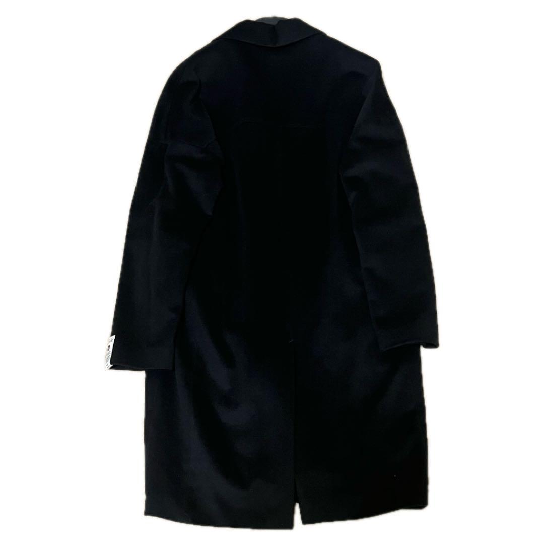 ✨美品✨SHAREEF カシミア混 6B チェスターコート 黒 ゆったりめ 1