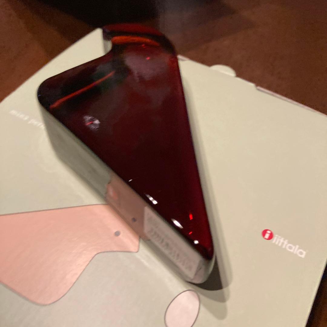 イッタラ×ミナペルホネン　ガラスバード　セビリアオレンジ