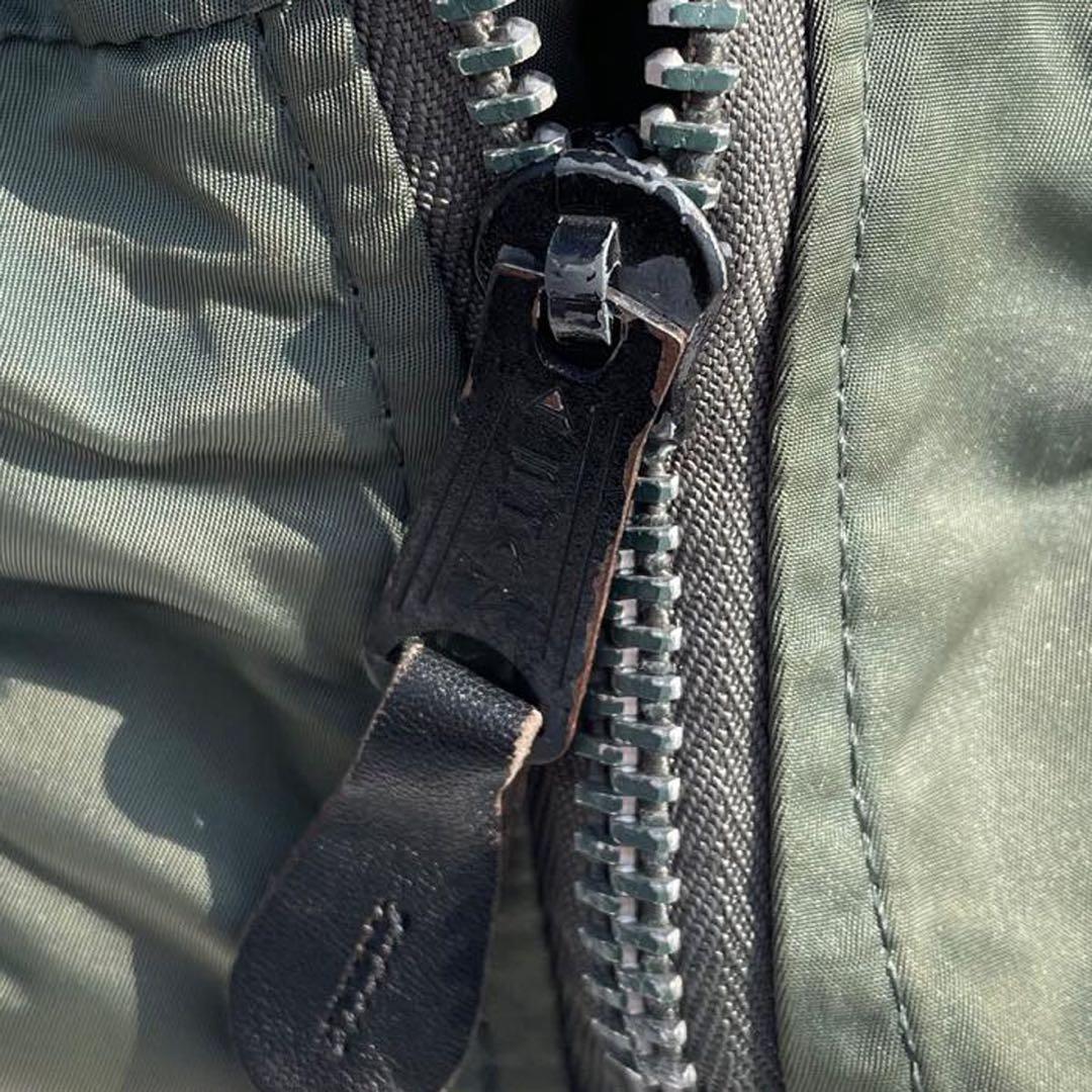 【90s】USA製 ALPHA MA-1 フライトジャケット カーキ L