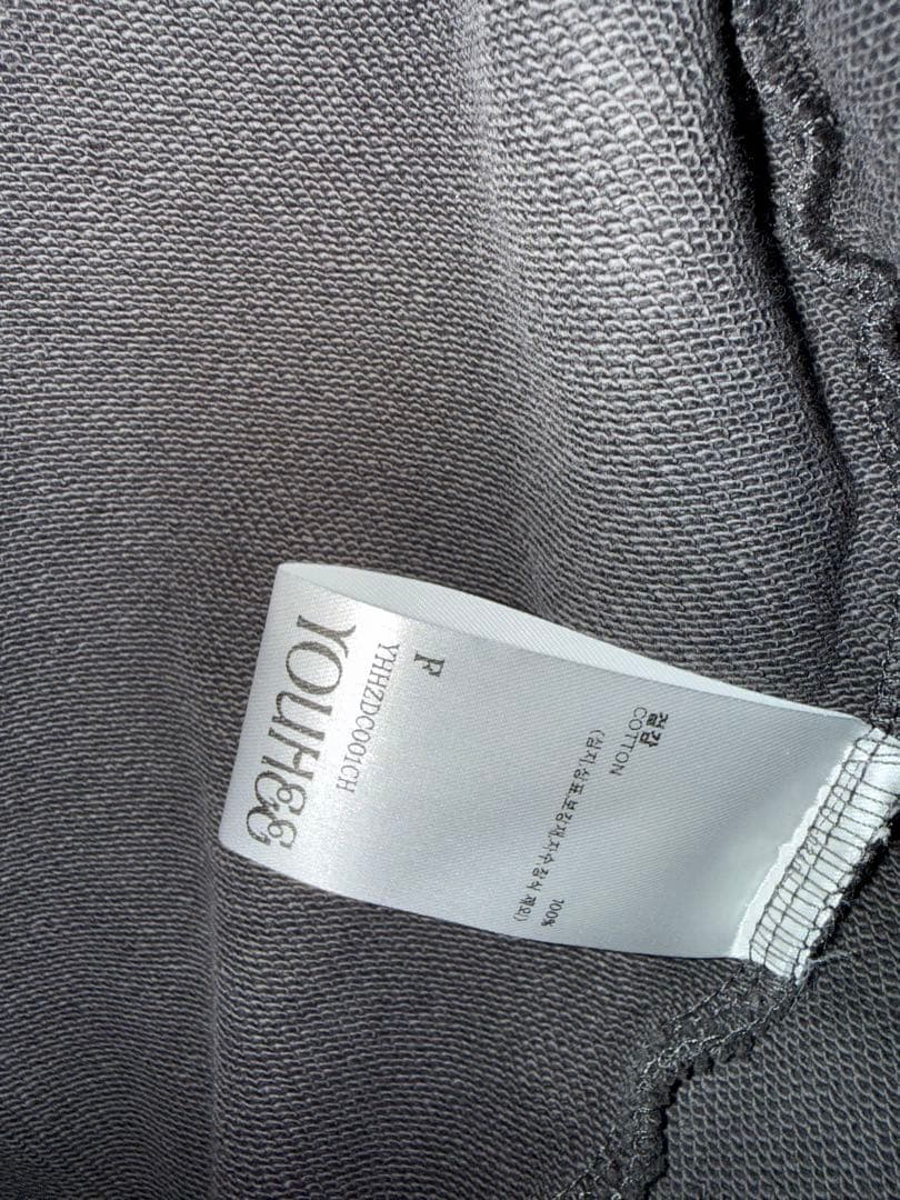 YOUHEE パーカー RIBBON HOOD ZIP-UP