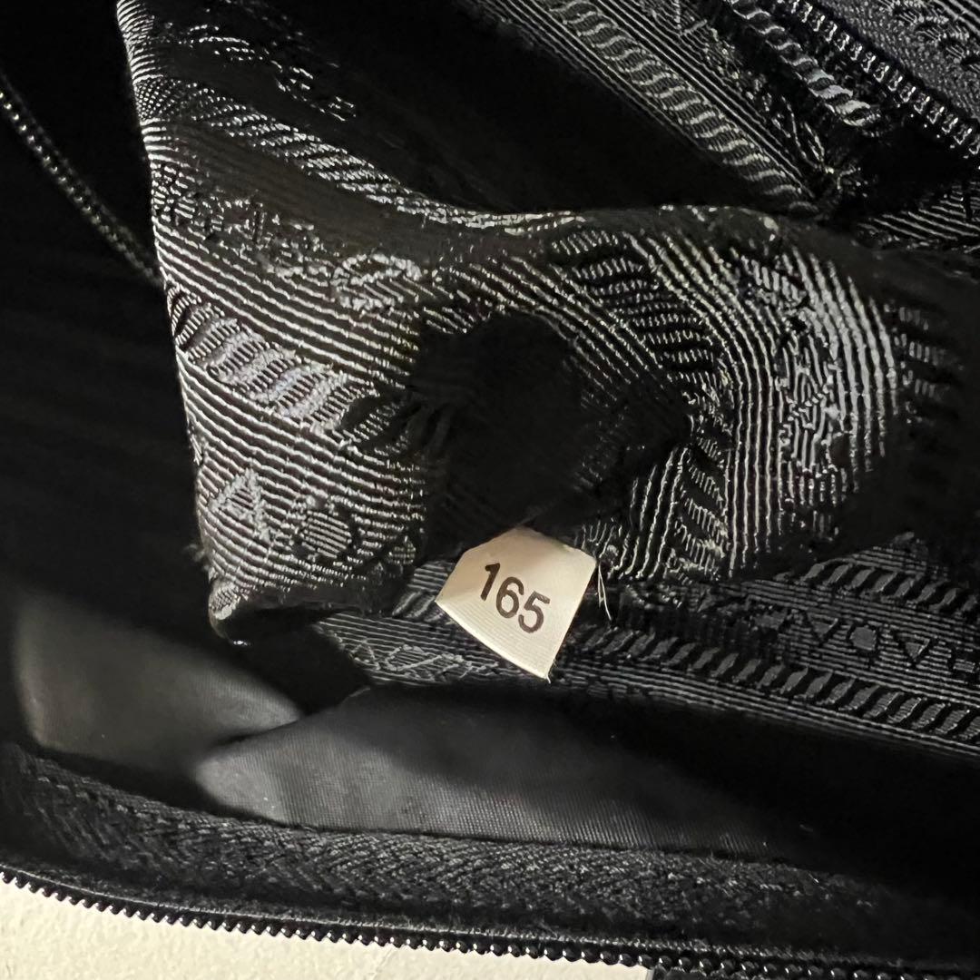 PRADA トートバッグ 三角ロゴ A4 ナイロン 黒 BR3255 カード