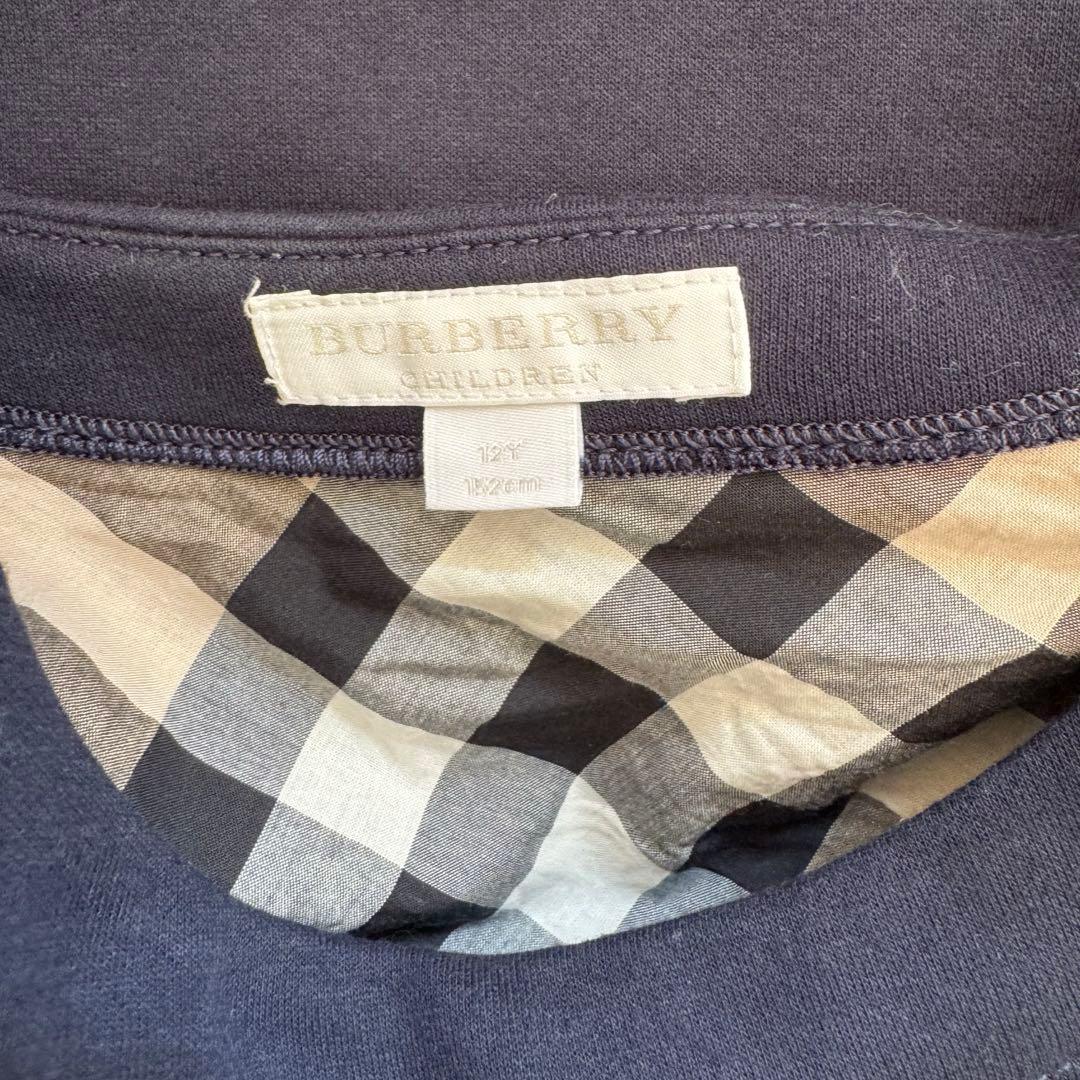 バーバリーキッズ☆スウェットワンピ☆size12
