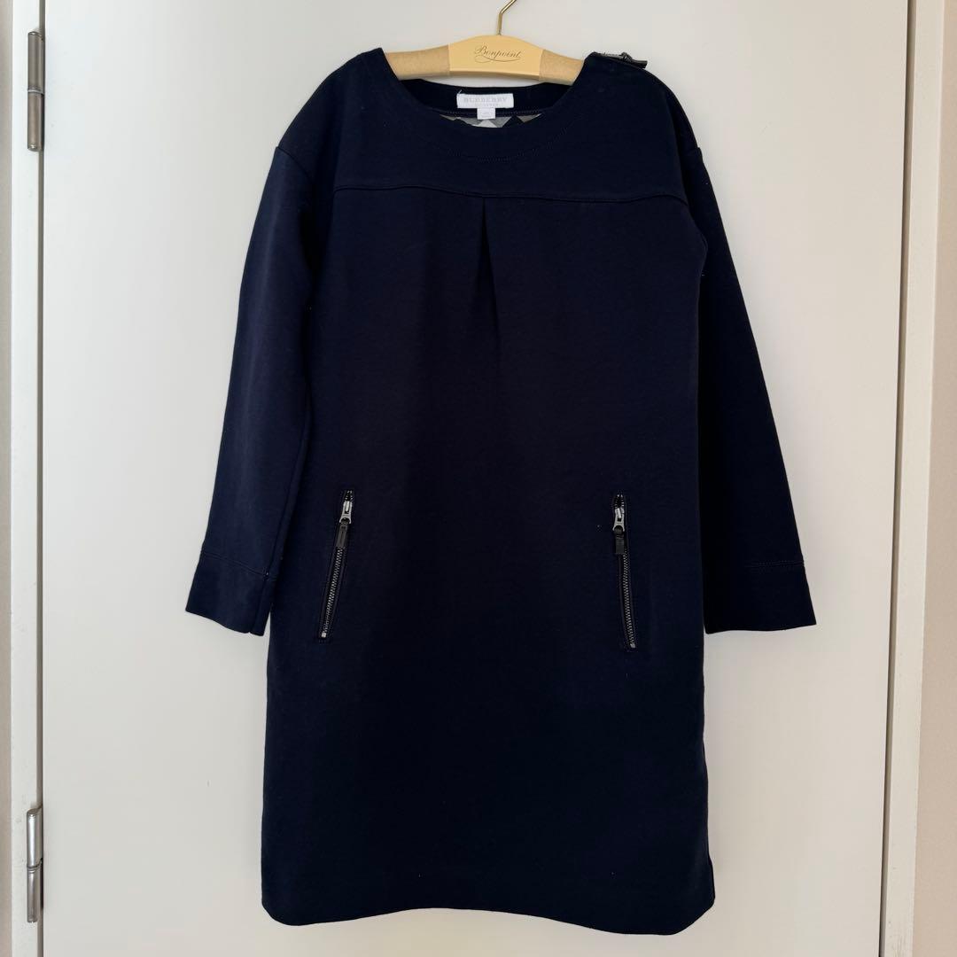 バーバリーキッズ☆スウェットワンピ☆size12