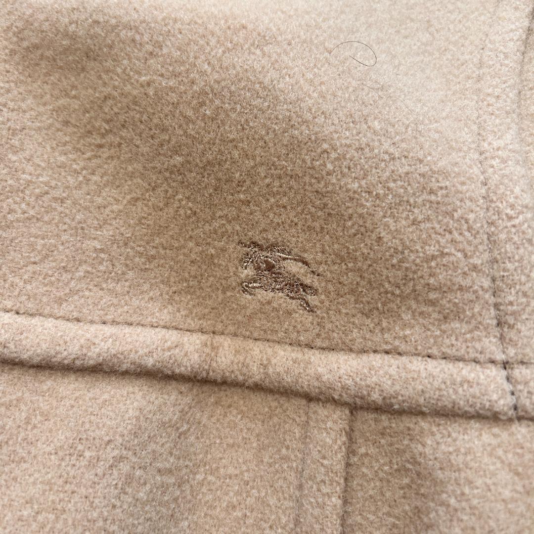 バーバリー ノバチェック フーデッドコート ショート丈 ホースロゴ 40 L