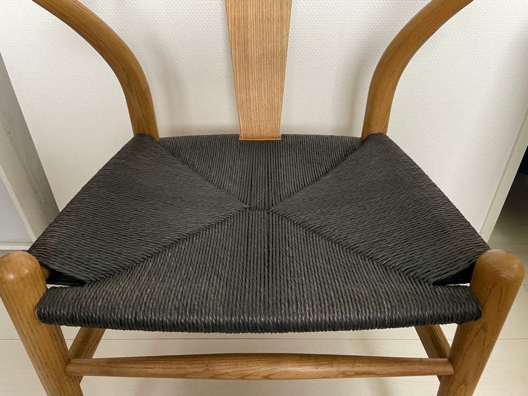 ポッポ　Yチェアリプロダクト　ビークチェア　ペーパーコード　木製　北欧家具