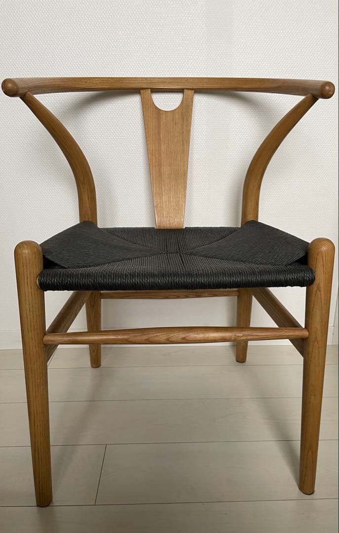 ポッポ　Yチェアリプロダクト　ビークチェア　ペーパーコード　木製　北欧家具