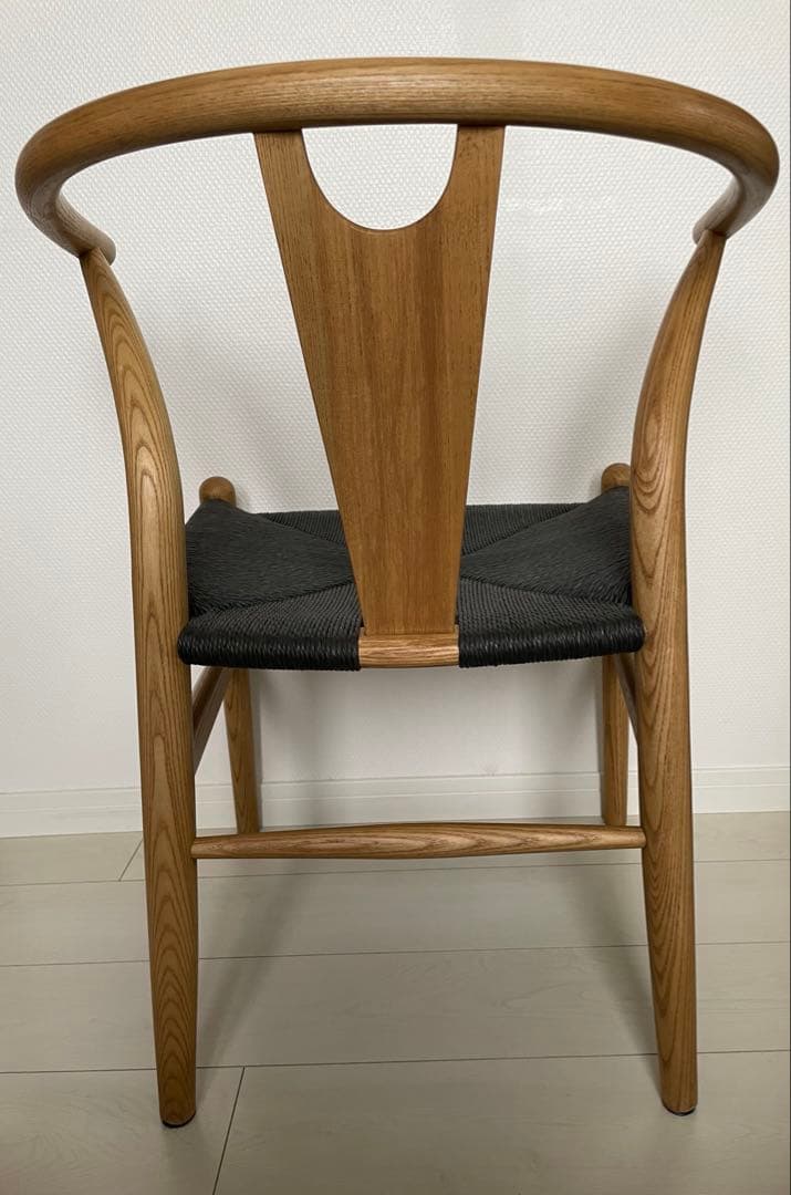 ポッポ　Yチェアリプロダクト　ビークチェア　ペーパーコード　木製　北欧家具