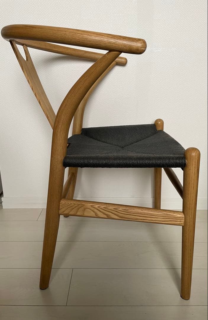 ポッポ　Yチェアリプロダクト　ビークチェア　ペーパーコード　木製　北欧家具