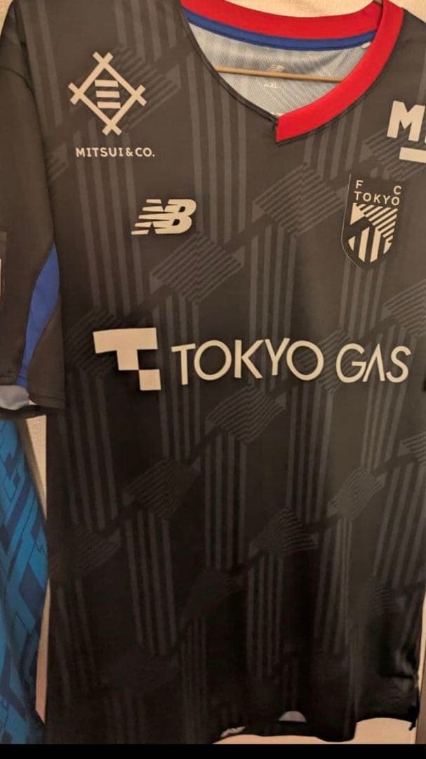 FC東京 New Balance シャツ XL 32 DOI ２０２4年3rd