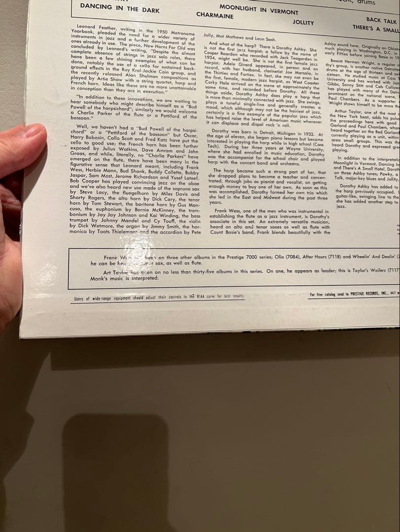 Dorothy Ashby With Frank Wess ‎ Hip Harp