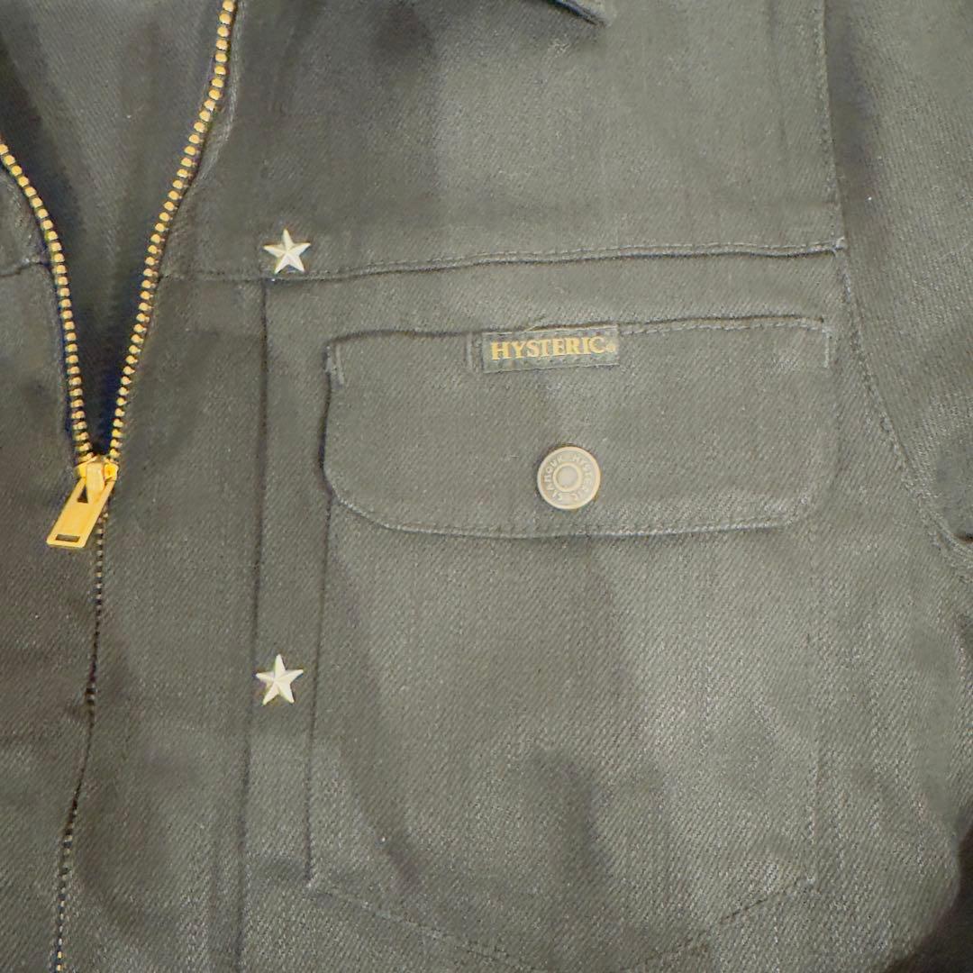 美品 HYSヒス KINKY JEANS 万能ダークデニムジャケット A116