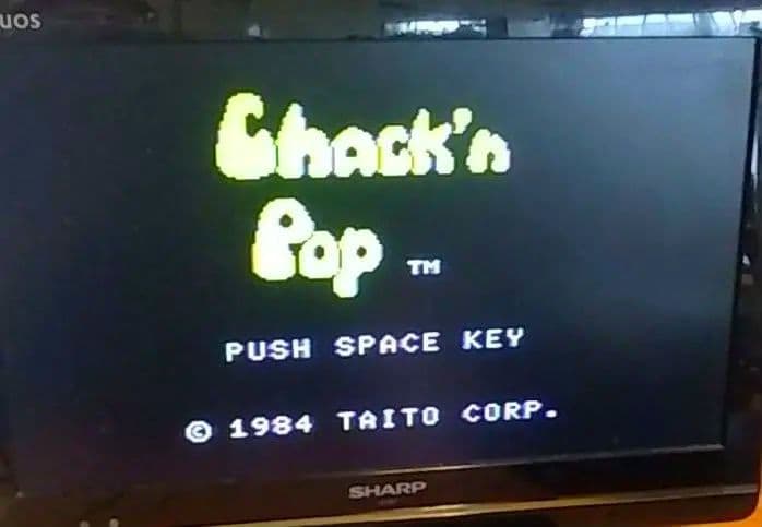 動作確認済み！ MSX タイトー ちゃっくんぽっぷ chack’n pop