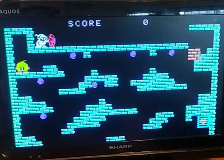 動作確認済み！ MSX タイトー ちゃっくんぽっぷ chack’n pop