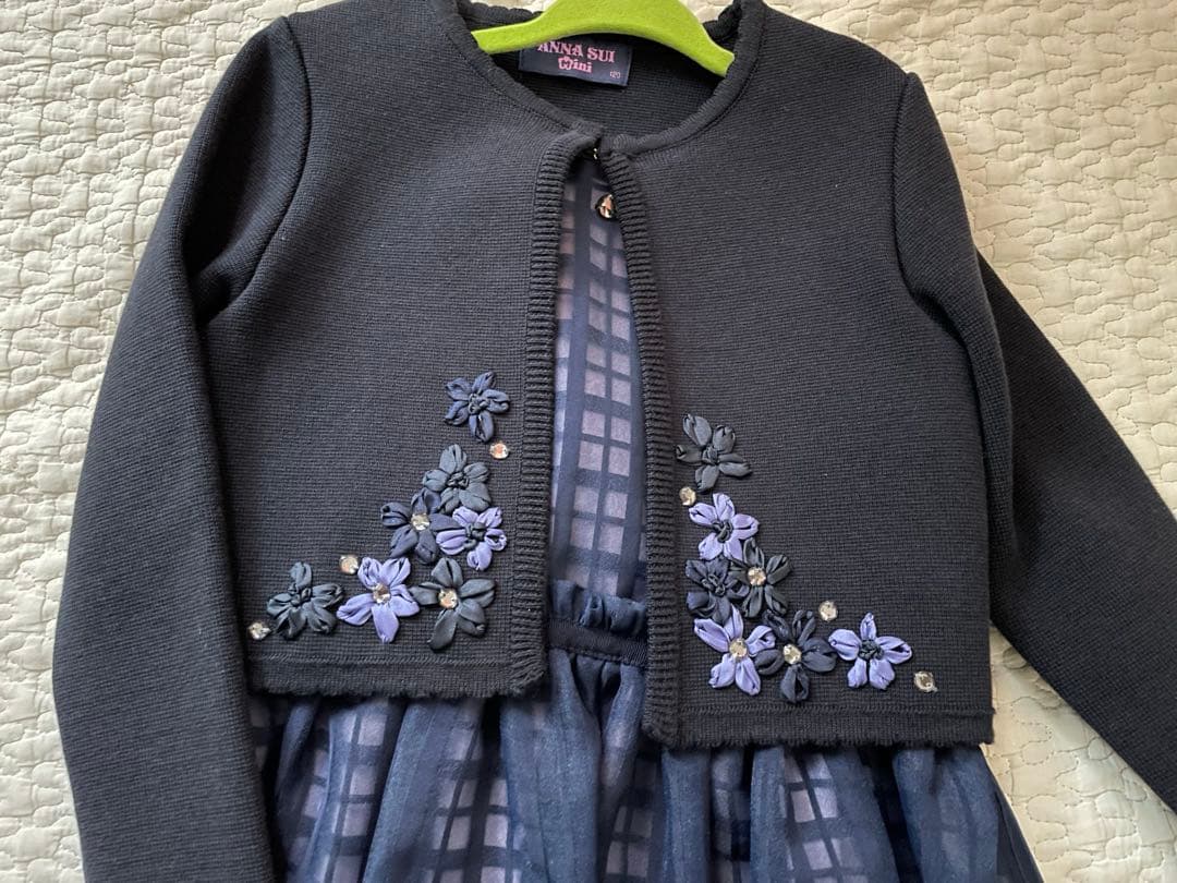 ANNA SUI MINI 120㌢　ワンピース、ジャケット