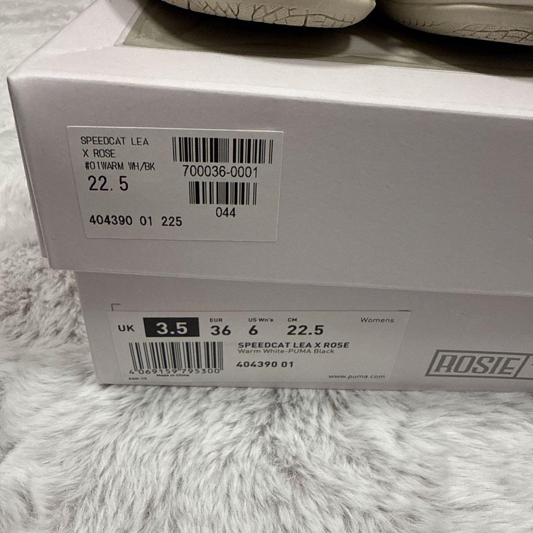 靴 PUMA SPEEDCAT LEA x ROSE WARM