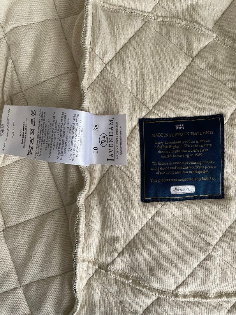 LAVENHAM ラベンハム　キルティングベスト　38