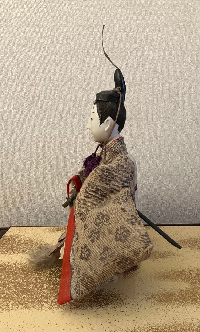 専用ケース（ガラス）付き 京都 雛人形 鱗形屋　古代雛