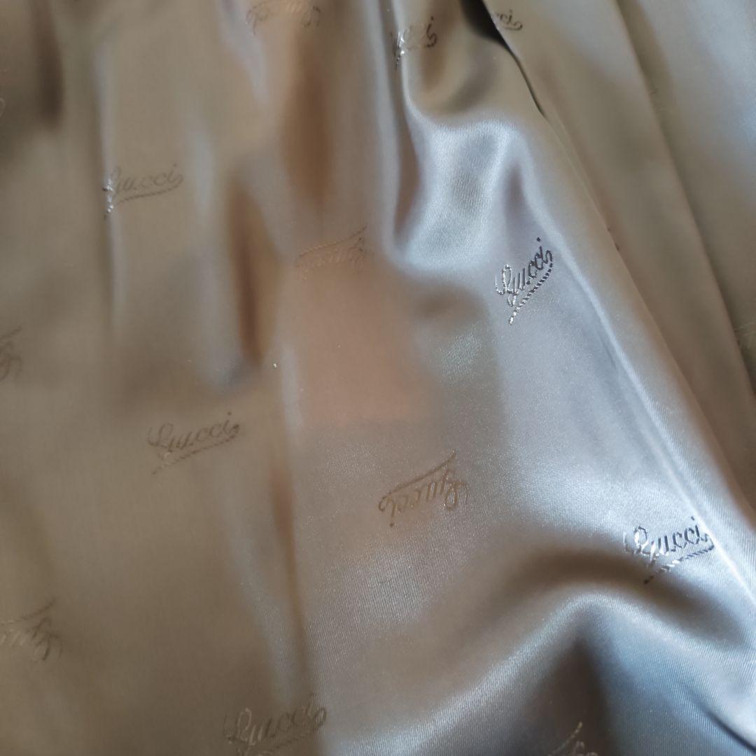 【極美品】グッチ ファー襟　本革レザー・ブルゾン コート　ベルト付