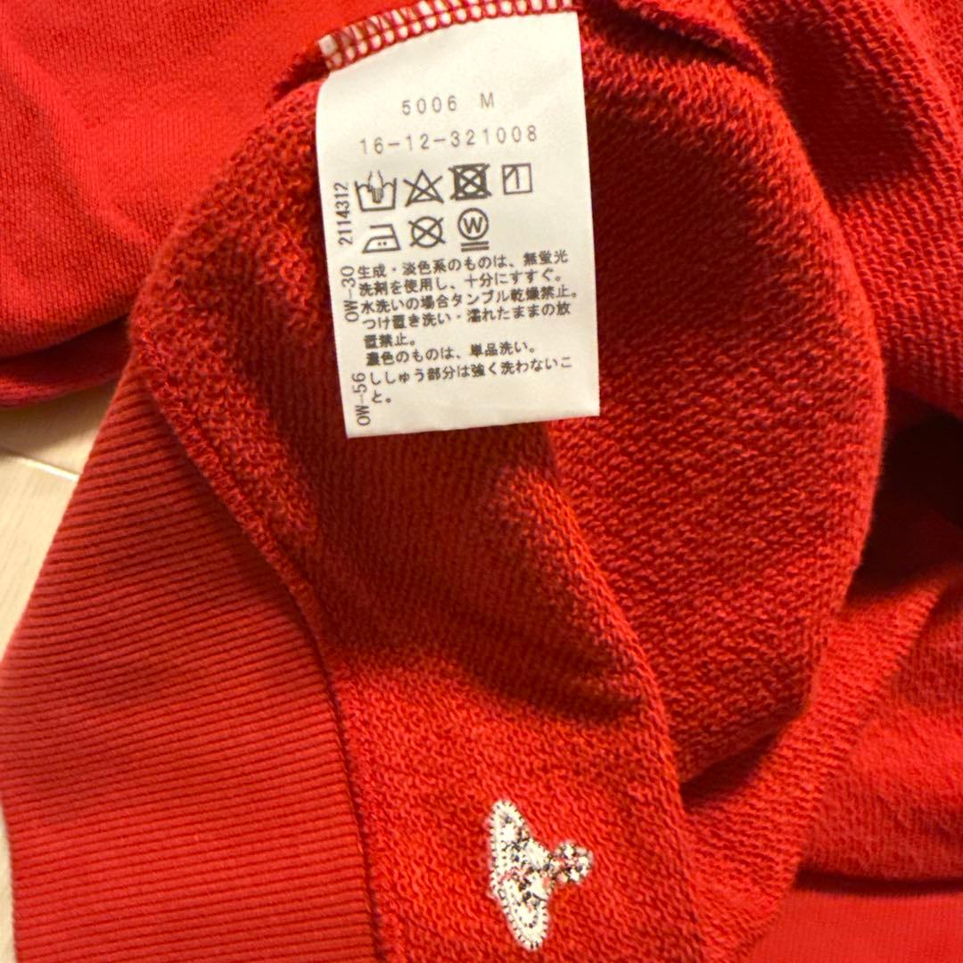 Vivienne Westwood プルオーバー スウェット 赤 レッド ハート