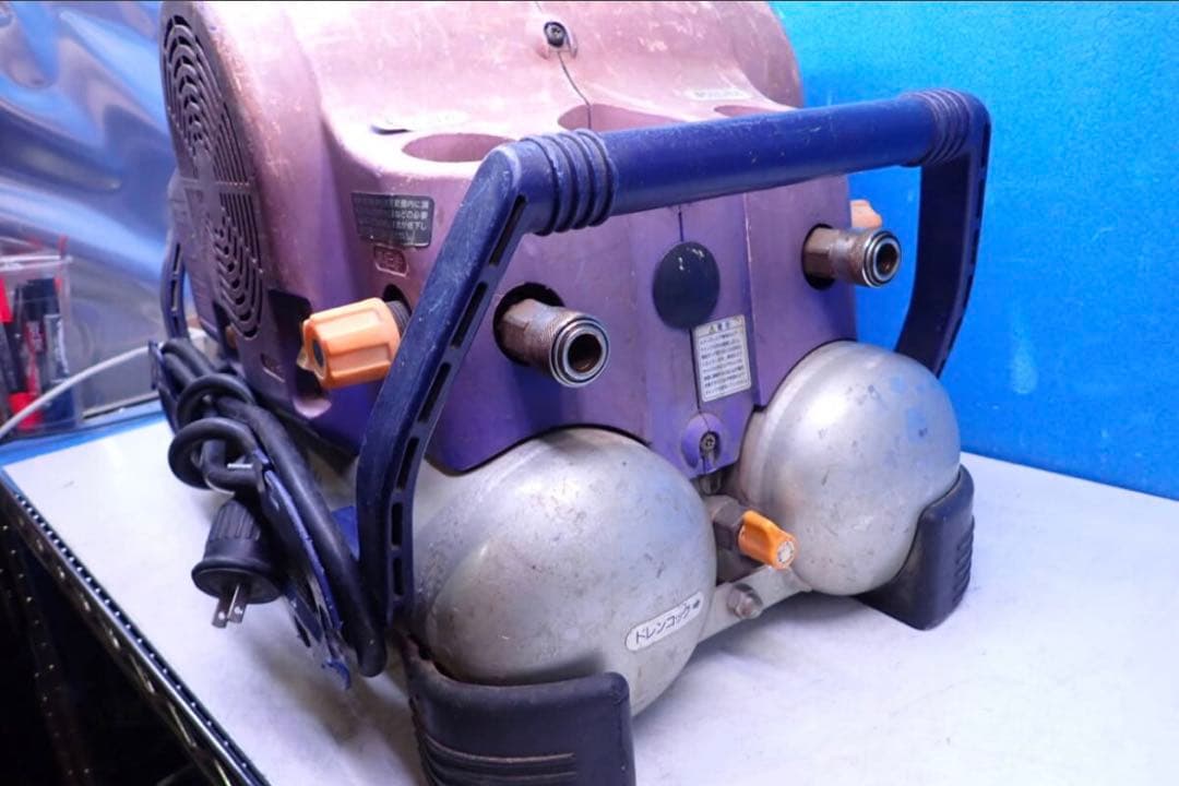 HM130#動作品MAX マックス エアコンプレッサ AK-7000E [5]