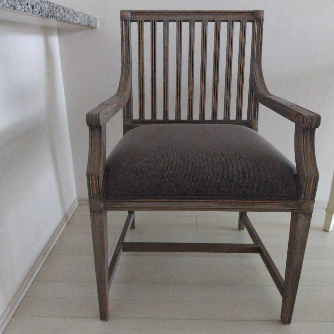 ブランドジュリエ オリジナル グレー ダイニングチェア