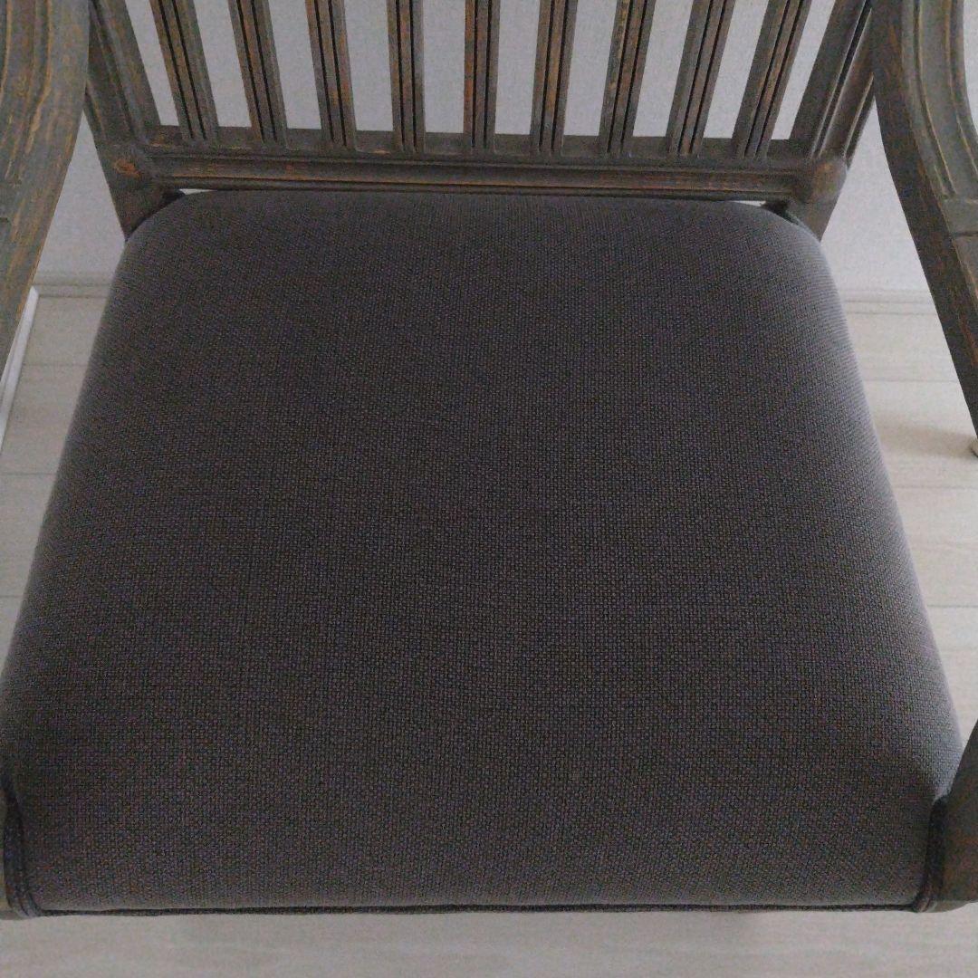 ブランドジュリエ オリジナル グレー ダイニングチェア