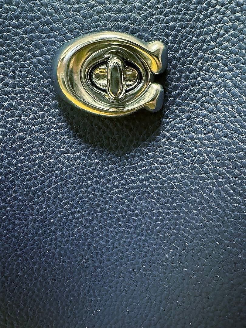 L*s様 COACH ネイビーウィロウ ショルダー バッグ　ペブルレザー　C26